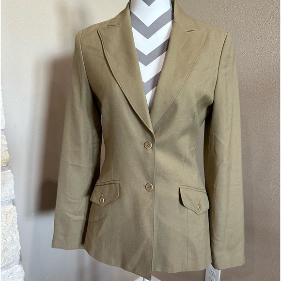 Women's MNG khaki/tan blazer/jacket, NWT! - Picture 1 of 6